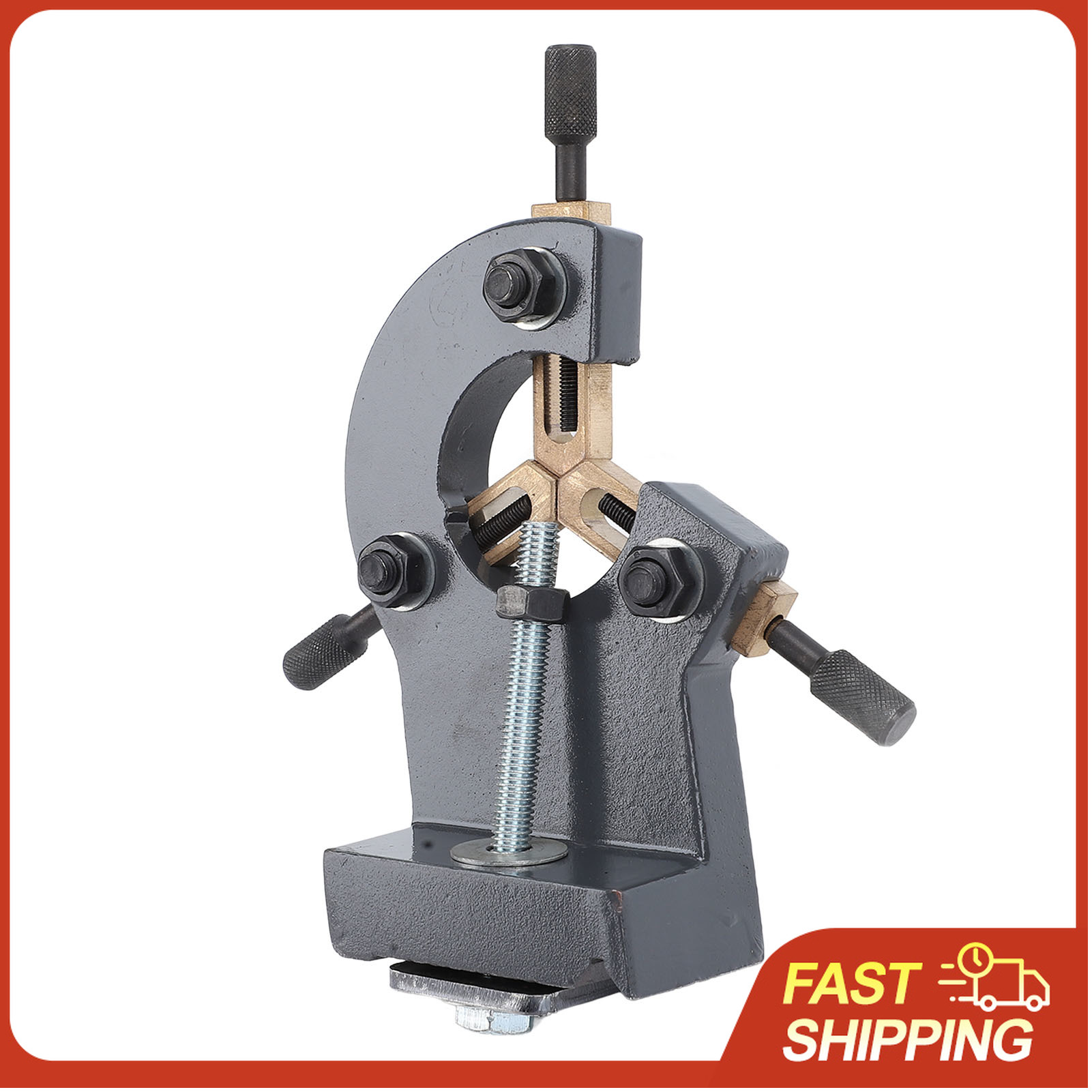 Mini Metal Lathe 7X14 - Penyangga Mesin Bubut Kayu Warna Abu-abu