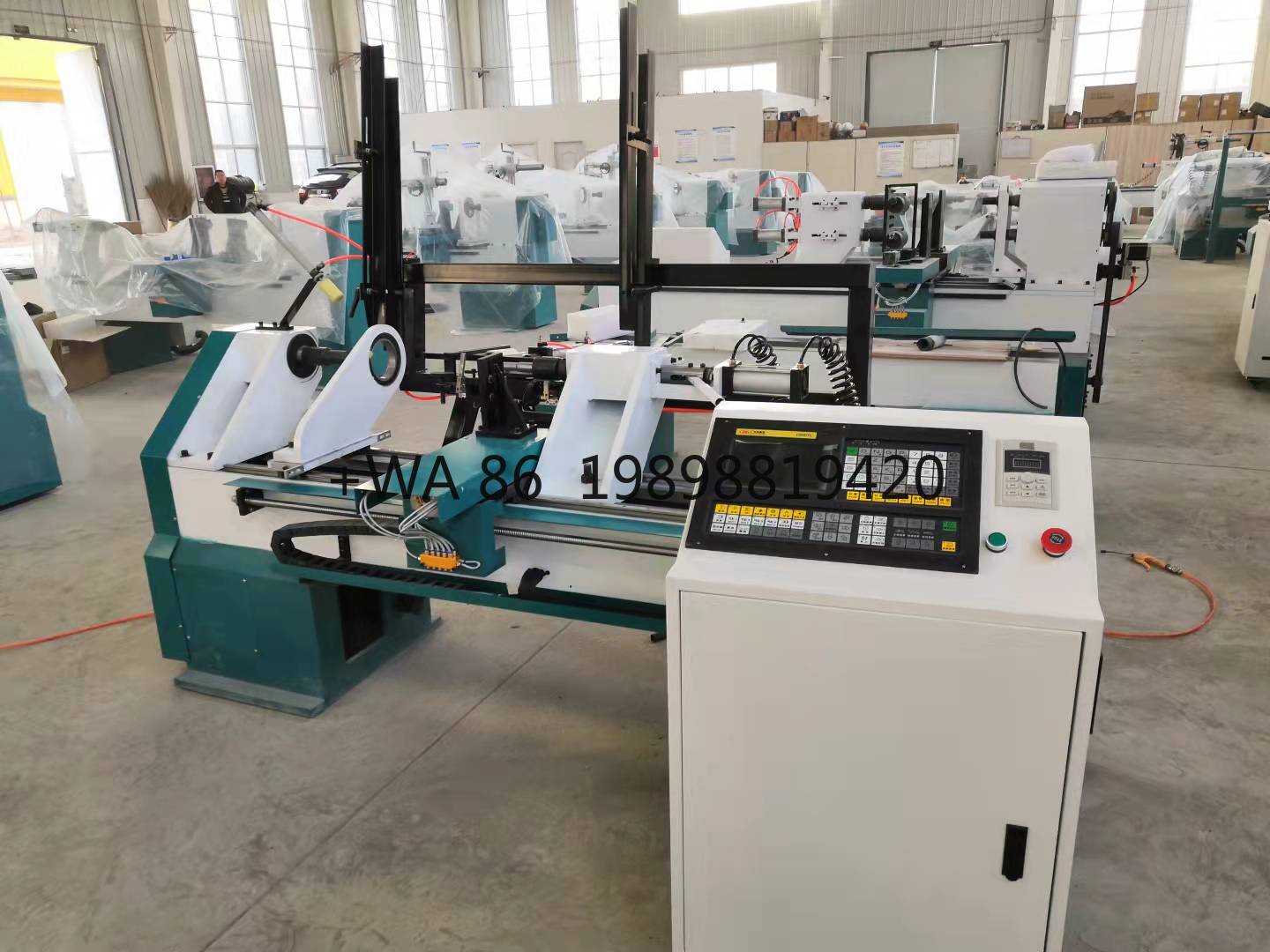 Cnc Wood Lathe Machine - Mesin Bubut Kayu CNC dengan Sistem