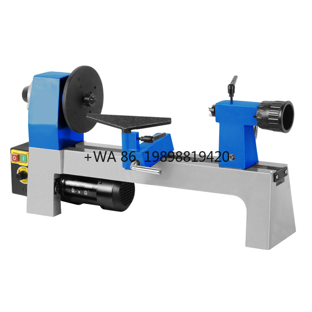 Woodworking Lathe Variable Speed 550W - Mesin Bubut Kayu Mini Otomatis Manual