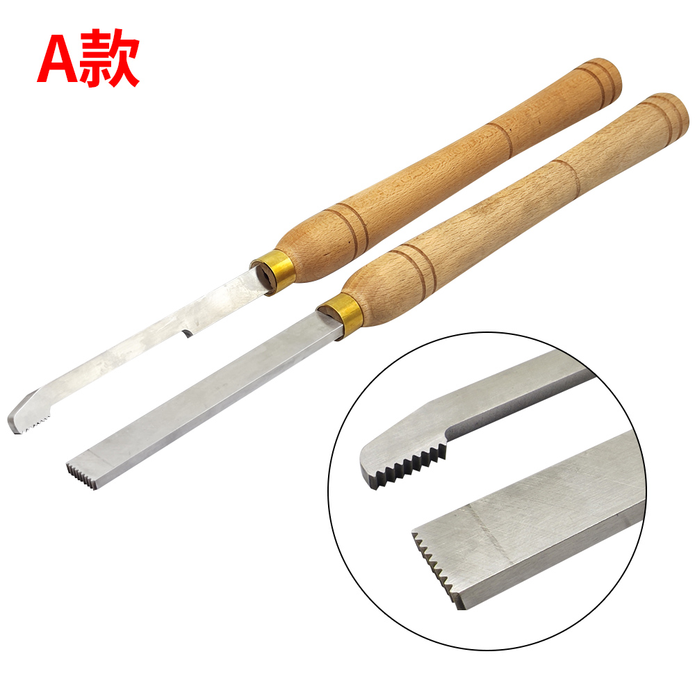 Woodturning Tools Set Hss - Alat pembalik kayu tekstur baru, benang