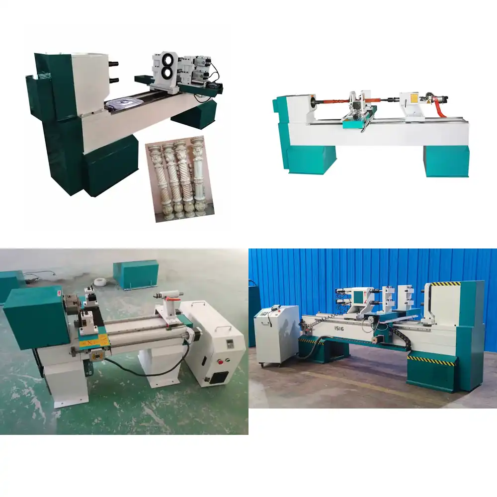 Cnc Wood Lathe Machine - Mesin Bubut CNC Satu Sumbu Panjang