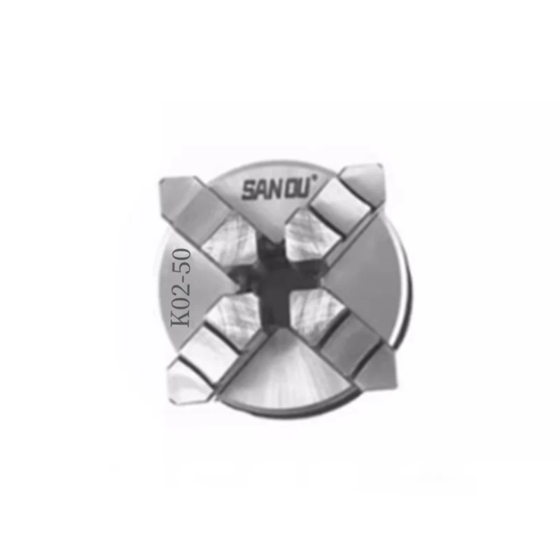 Wood Lathe Chuck 4 Jaw - Sanou K02-50, kepala penjepit mesin bubut
