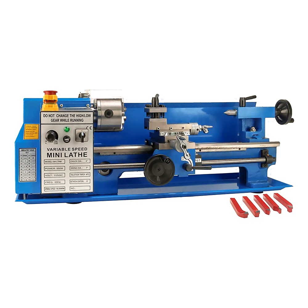 Mini Metal Lathe 7X14 - Mesin Bubut Logam Mini Horizontal China