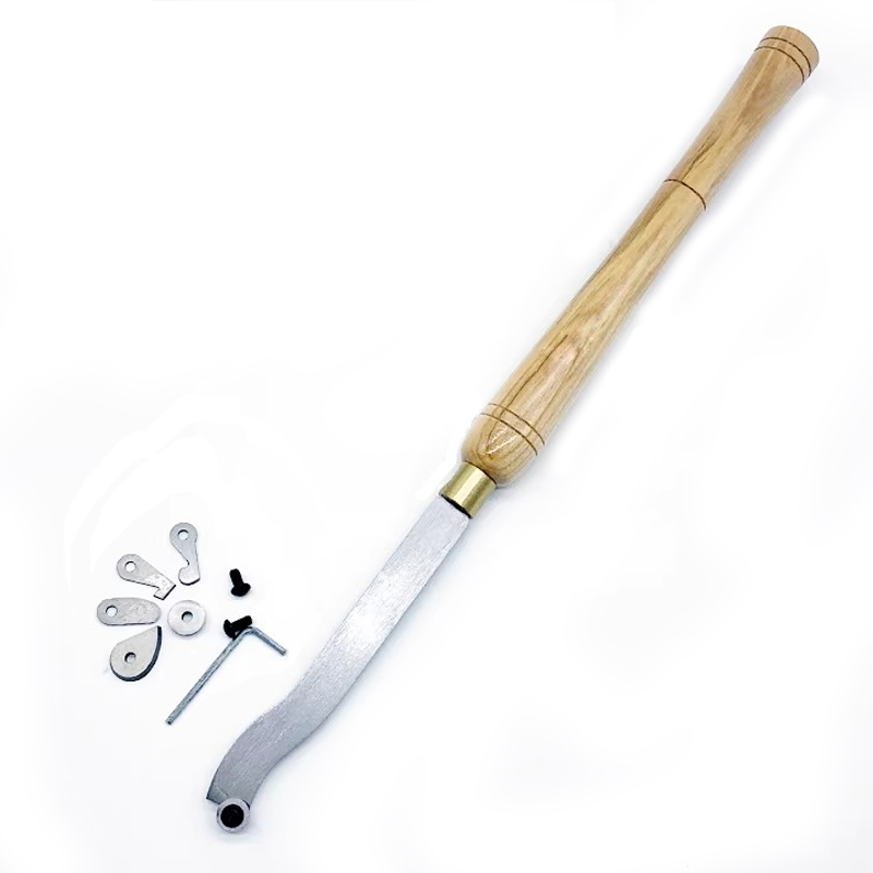 Woodturning Tools Set Hss - 6pcs Set Pahat Kayu HSS dengan