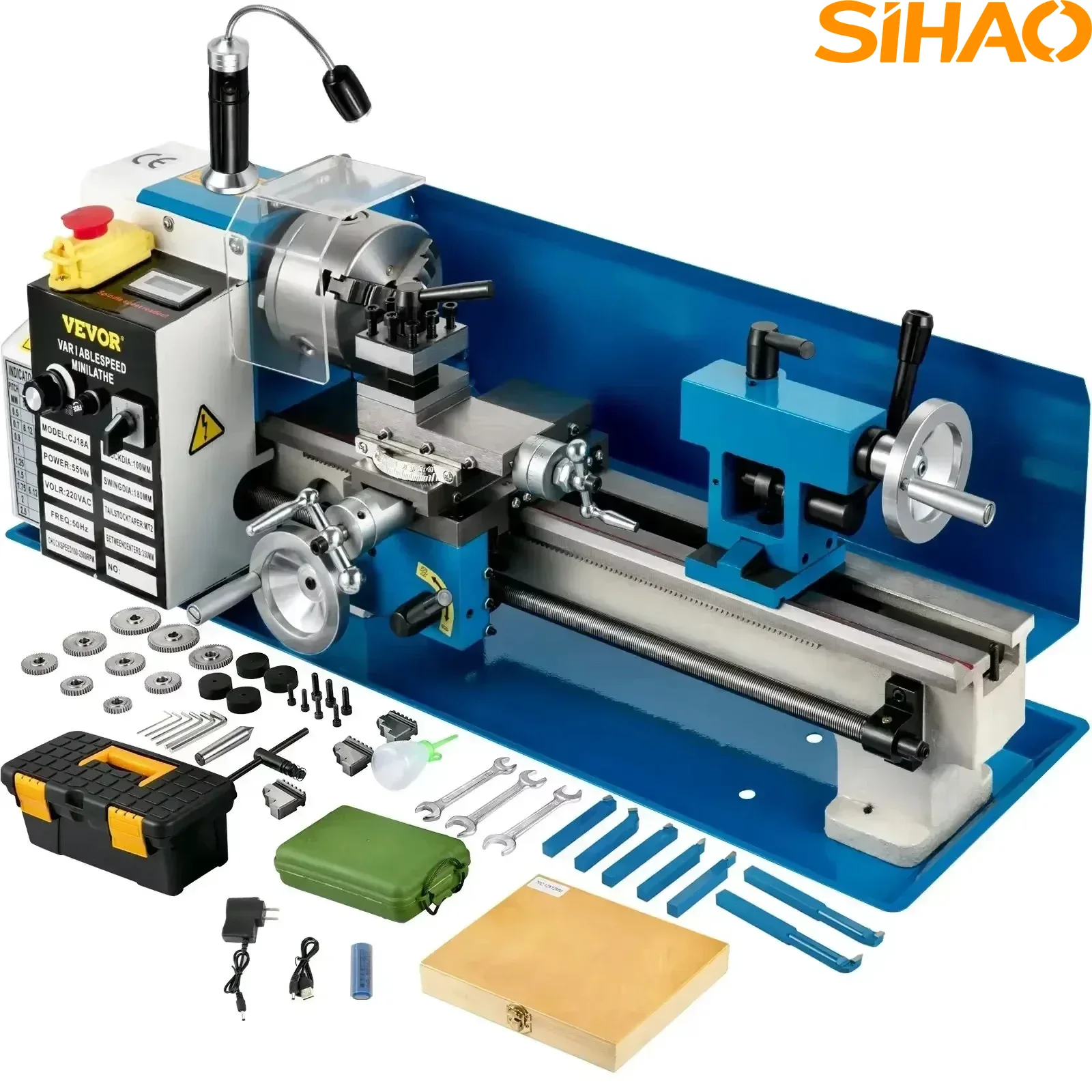 Mesin Bubut Logam Mini SIHAO 7 - Mini Metal Lathe 7X14 ulasan dan harga