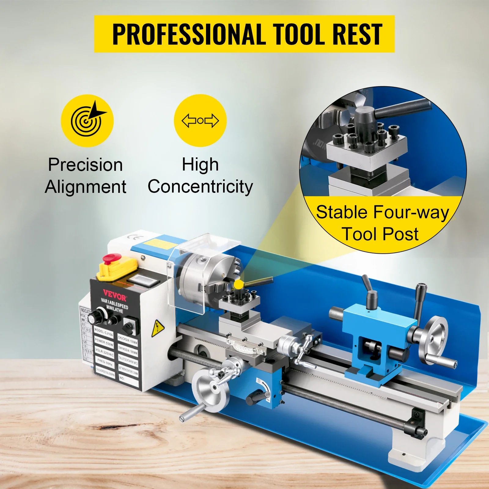 Mesin Bubut Logam Mini SIHAO 7 - Mini Metal Lathe 7X14 ulasan dan harga