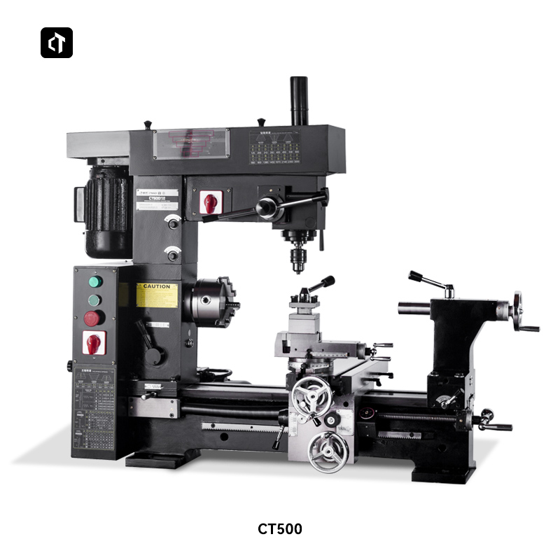 Mesin Bubut dan Frais CT500 un - Bench Lathe 750W Metal ulasan dan harga