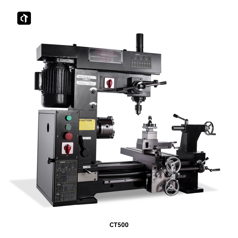 Mesin Bubut dan Frais CT500 un - Bench Lathe 750W Metal ulasan dan harga