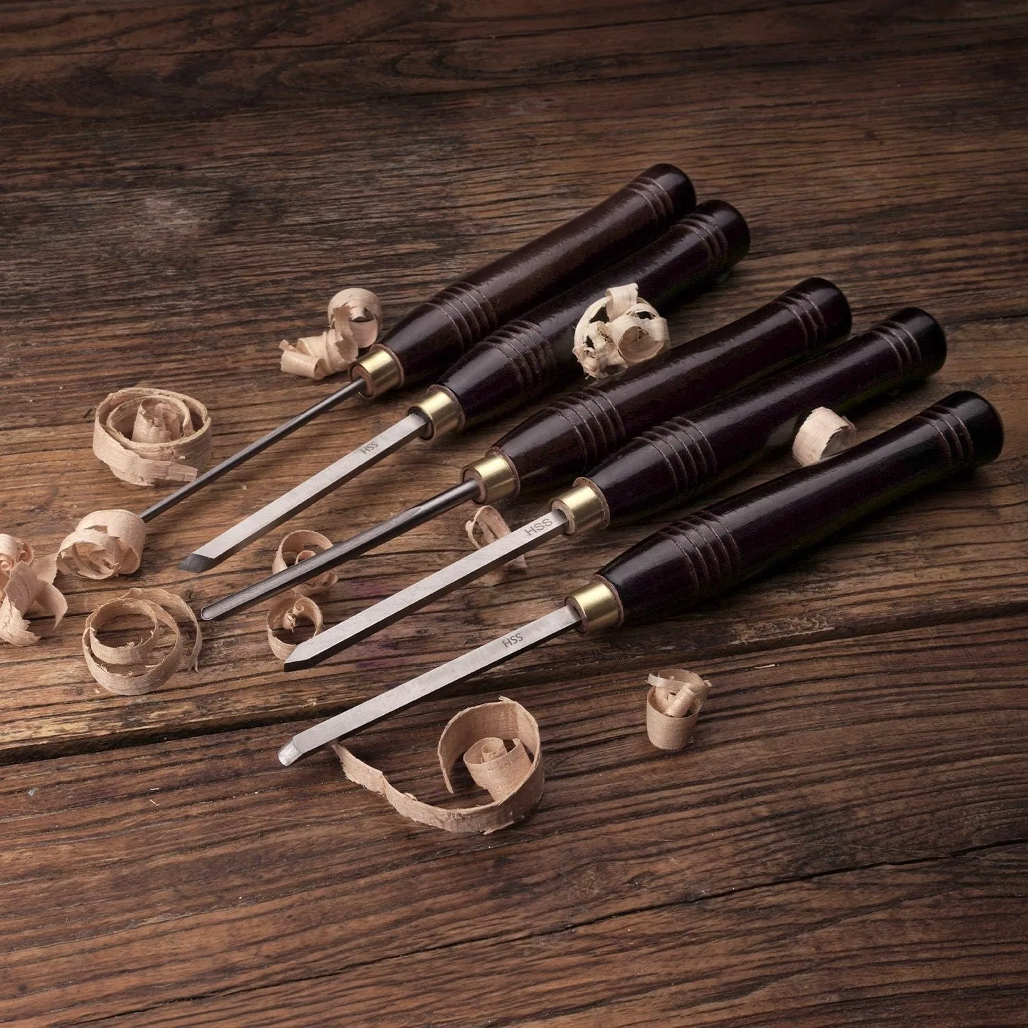 5pcs Alat Pahat Kayu HSS untuk - Woodturning Tools Set Hss ulasan dan harga