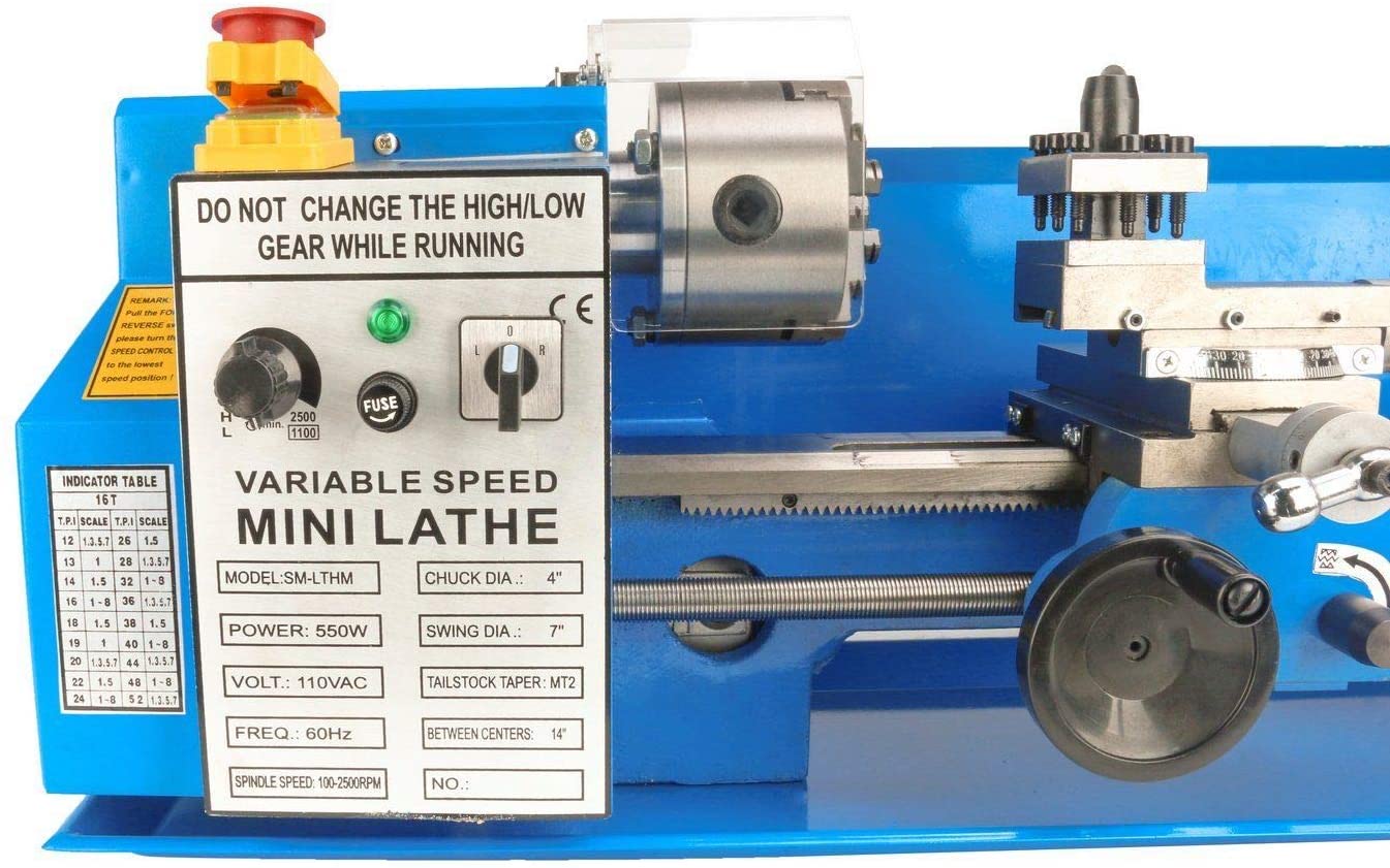 Mesin Bubut Mini Horizontal Ot - Mini Metal Lathe 7X14 ulasan dan harga