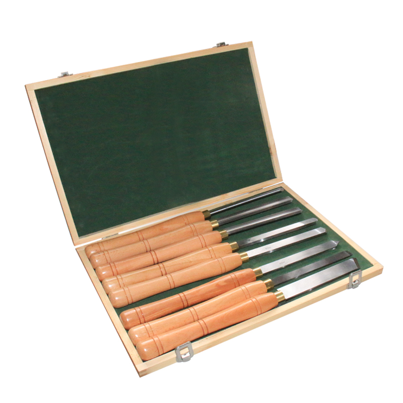 Set Pahat Bubut Kayu HSS 8 Bua - Woodturning Tools Set Hss ulasan dan harga
