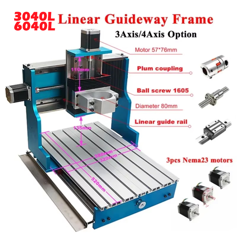 Kit Rangka Mesin CNC Milling L - Cnc Wood Lathe Machine ulasan dan harga