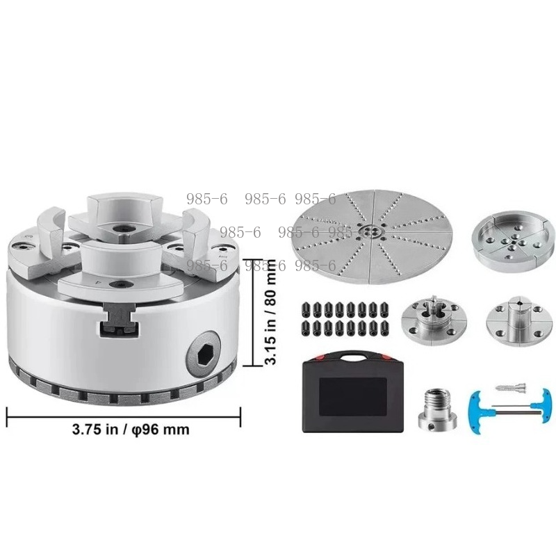 Chuck Empat Cakar 4/5 Inci, Ti - Wood Lathe Chuck 4 Jaw ulasan dan harga