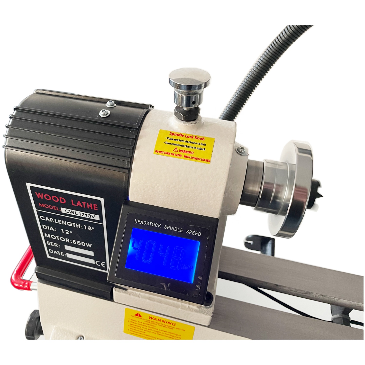 Item CHANSEN # Mesin Bubut Kay - Woodworking Lathe Variable Speed 550W ulasan dan harga