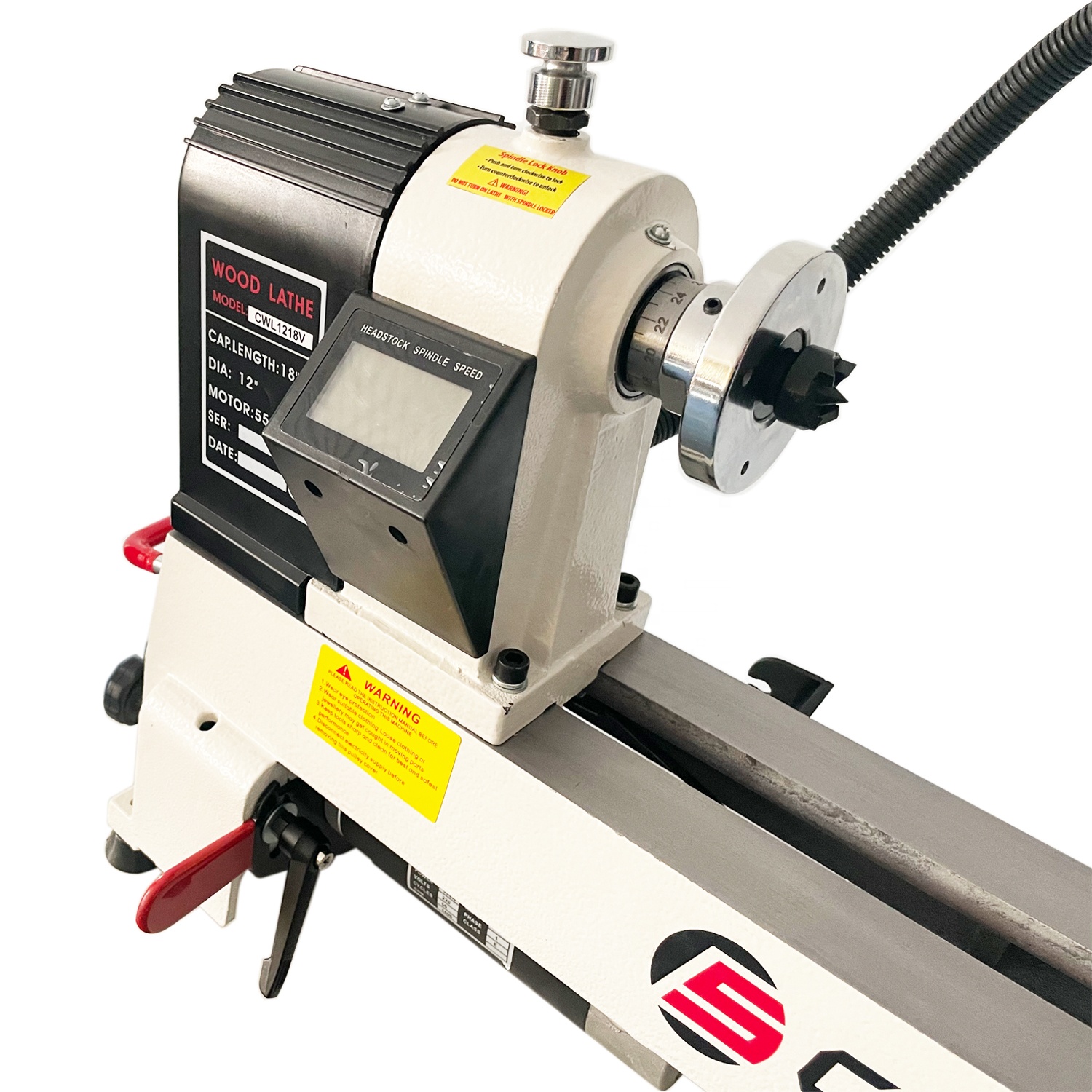 Item CHANSEN # Mesin Bubut Kay - Woodworking Lathe Variable Speed 550W ulasan dan harga