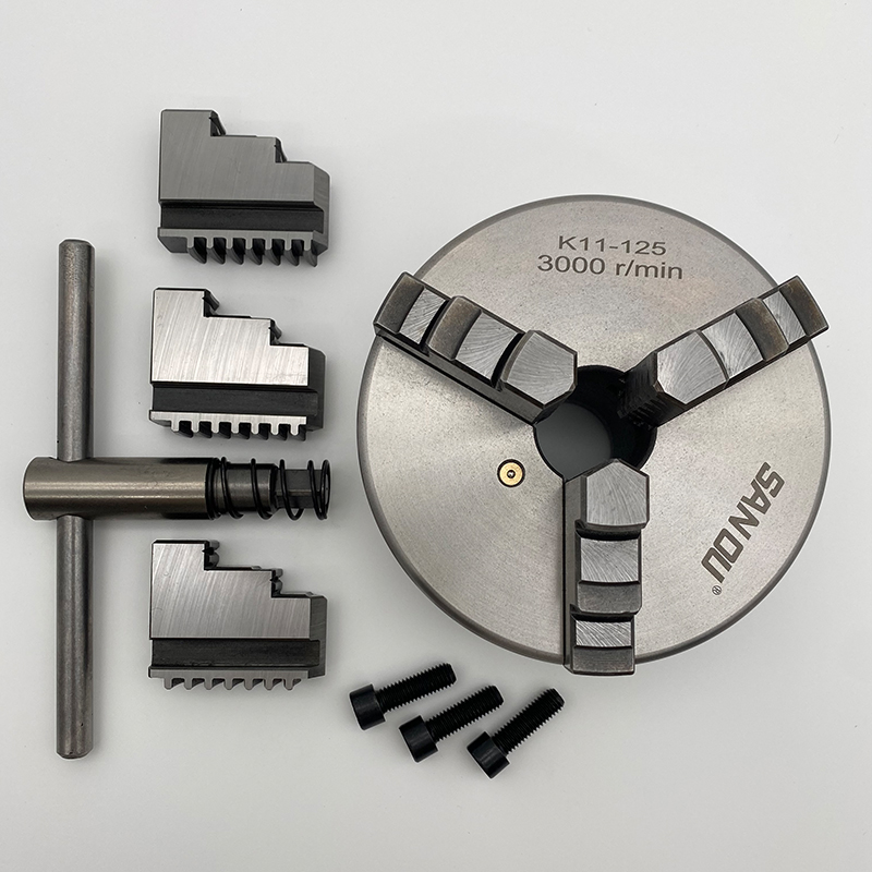 3 Jaw Chuck 125mm dengan adapt - Lathe Chuck 3 Jaw 125Mm ulasan dan harga