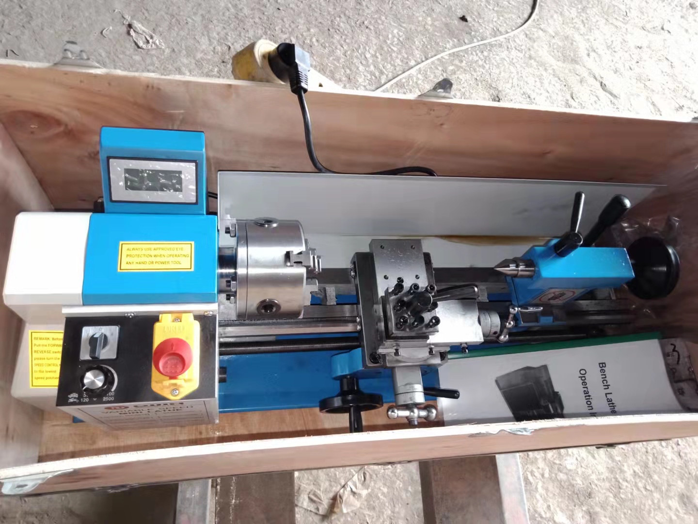 Mesin Bubut Mini Hobby 7x14 Me - Mini Metal Lathe 7X14 ulasan dan harga