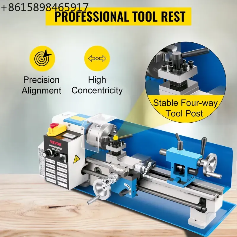 Mesin Bubut Logam Mini SIHAO 7 - Mini Metal Lathe 7X14 ulasan dan harga