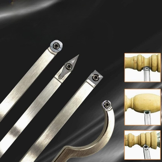 8pcs Peralatan Pemutar Kayu, S - Woodturning Tools Set Hss ulasan dan harga
