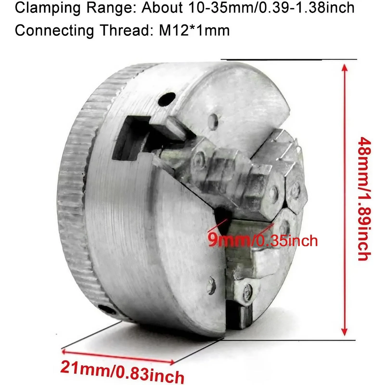 Chuck Bor Mesin Bubut Elektrik - Wood Lathe Chuck 4 Jaw ulasan dan harga