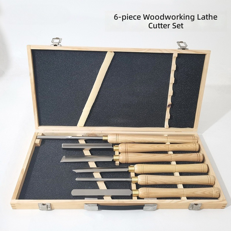 Set alat bubut kayu baru, baja - Woodturning Tools Set Hss ulasan dan harga