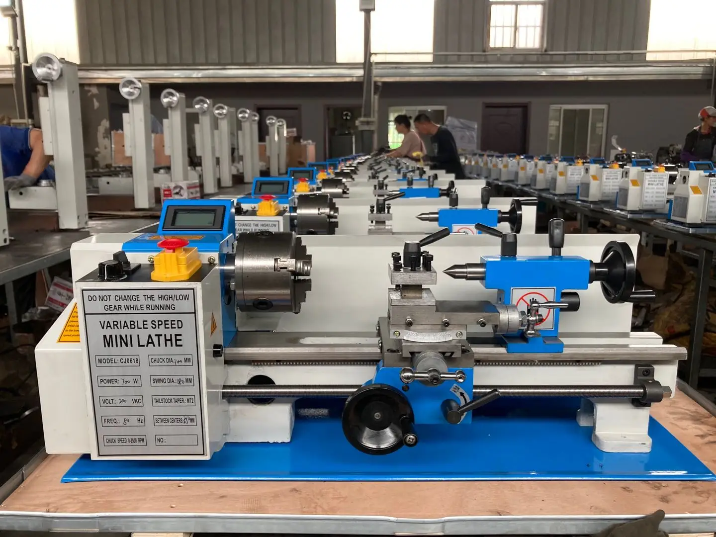 Mesin Bubut Logam 7*14 Inci 75 - Bench Lathe 750W Metal ulasan dan harga