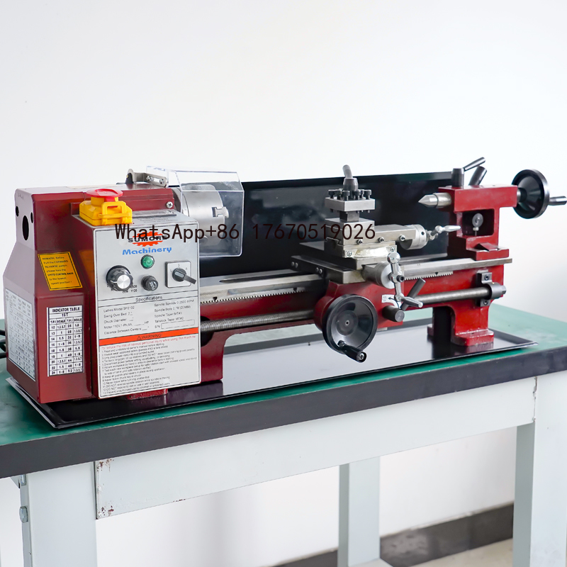Mesin Bubut Logam Mini 2026-FS - Bench Lathe 750W Metal ulasan dan harga