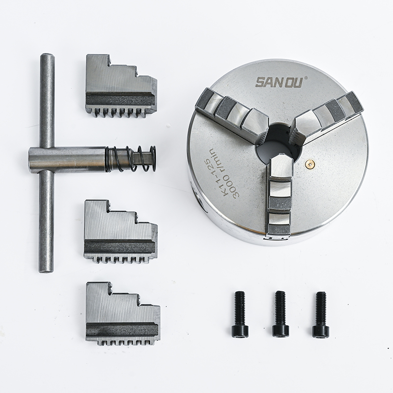 Chuck Mesin Bubut 125mm Merek  - Lathe Chuck 3 Jaw 125Mm ulasan dan harga