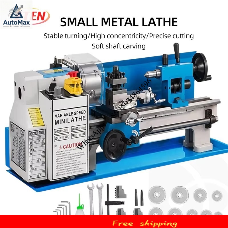 Mesin Bubut Logam Mini 0-2500  - Wood Lathe Chuck 4 Jaw ulasan dan harga