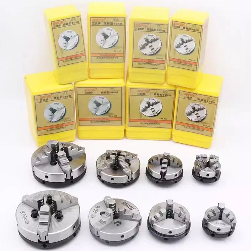 Sanou K02-50, kepala penjepit  - Wood Lathe Chuck 4 Jaw ulasan dan harga