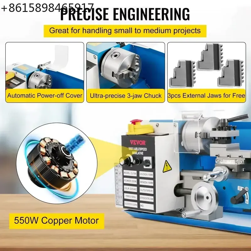Mesin Bubut Logam Mini SIHAO 7 - Mini Metal Lathe 7X14 ulasan dan harga