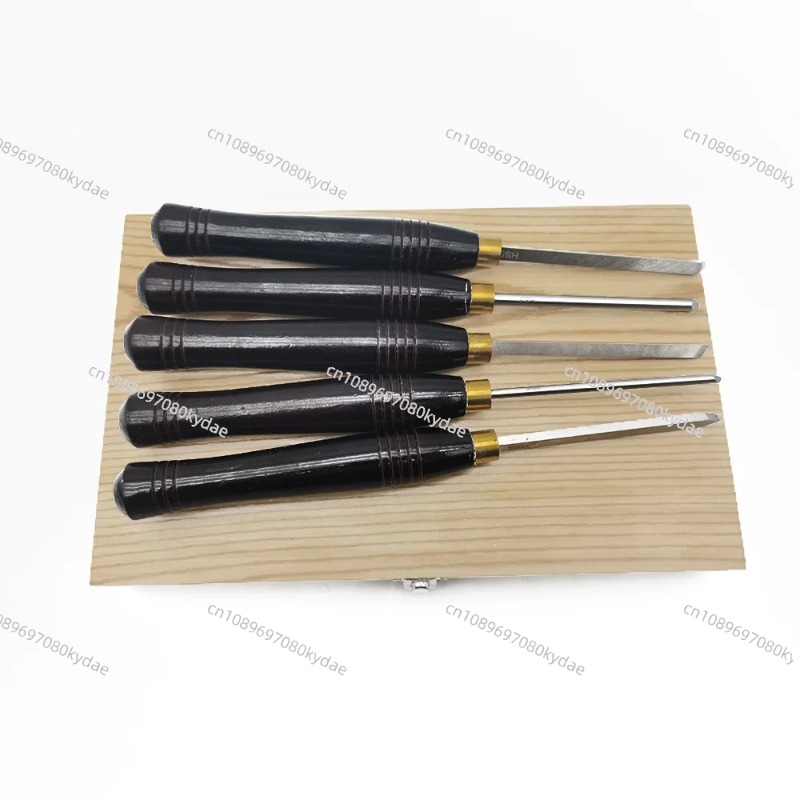 5 Buah Set Pahat Bubut HSS Set - Woodturning Tools Set Hss ulasan dan harga