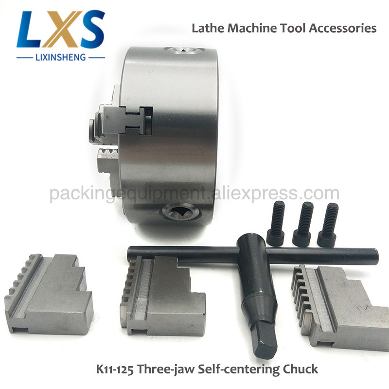 K11-125 Chuck bubut Manual 3 r - Lathe Chuck 3 Jaw 125Mm ulasan dan harga