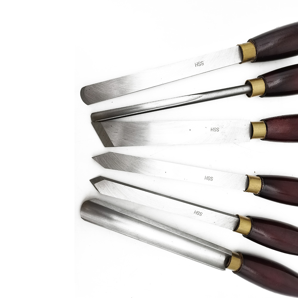 6 buah set alat pahat kayu HSS - Woodturning Tools Set Hss ulasan dan harga