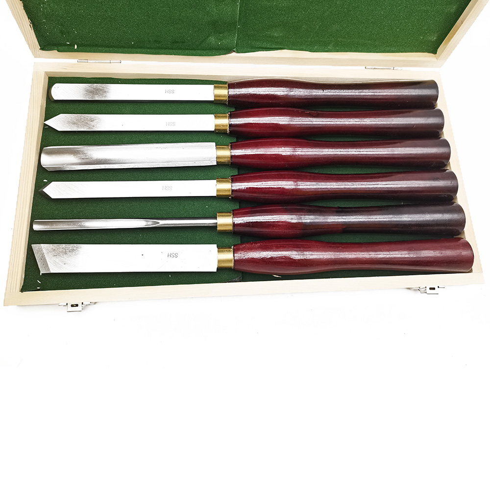 6 buah set alat pahat kayu HSS - Woodturning Tools Set Hss ulasan dan harga